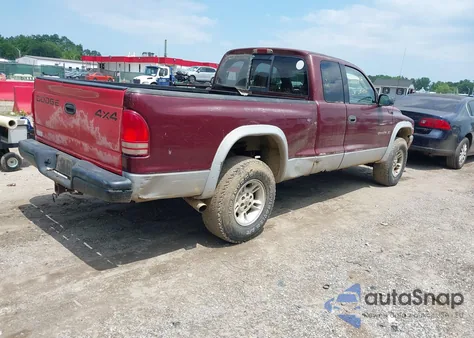 2000 Dodge Dakota Slt/Sport из США, поврежденный, VIN 1B7GG22N4YS732002